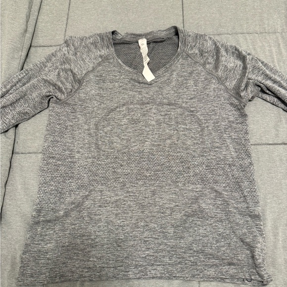 lululemon athletica Tops - Grey swiftly lululemon long sleeve